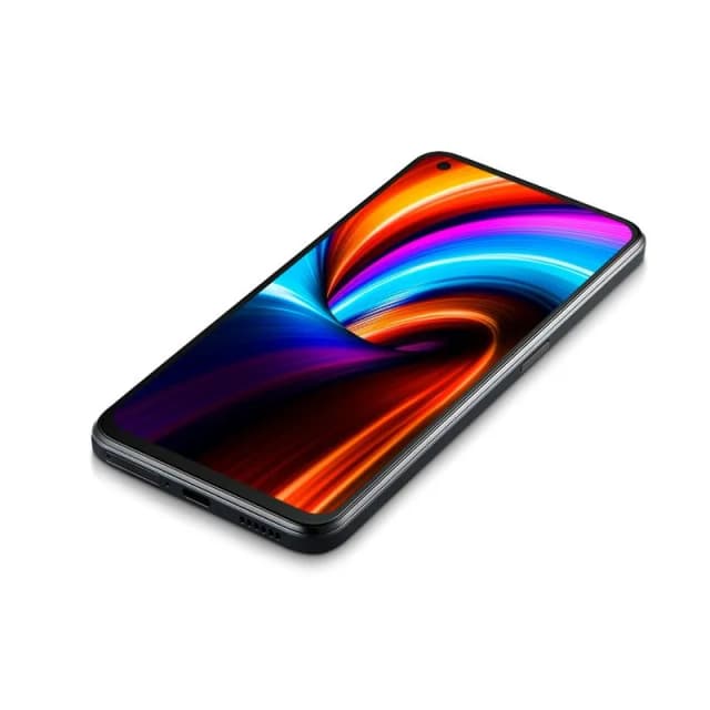 Imagem de um telefone com altura: 147,6 mm, largura: 71,6 mm, espessura: 7,80 mm